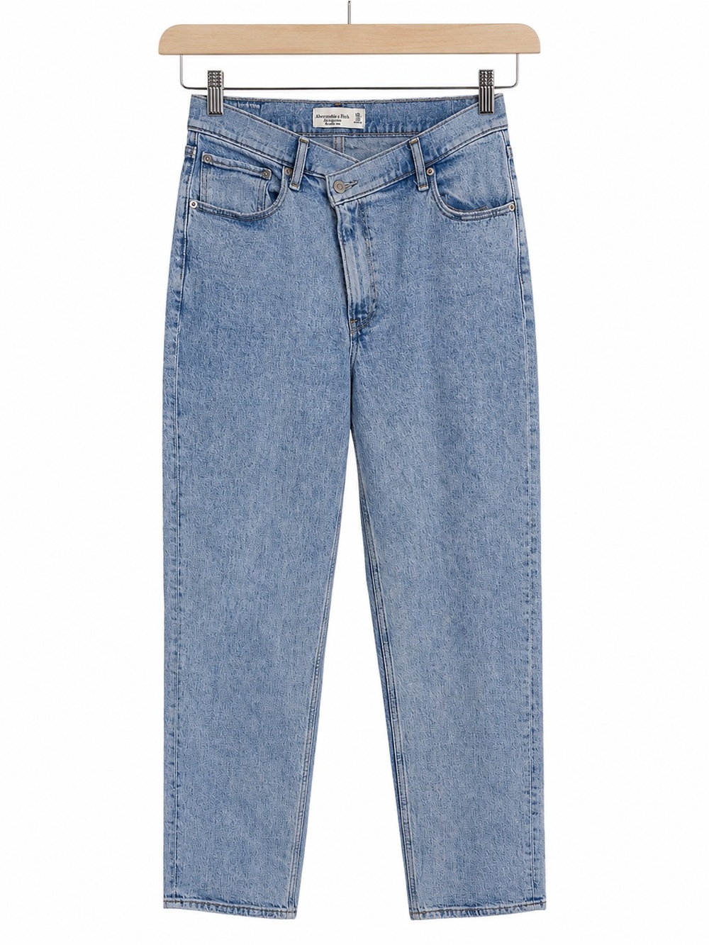 Abercrombie & Fitch The 90s Straight Ultra High Rise Crossover Jeans 30/10 Long